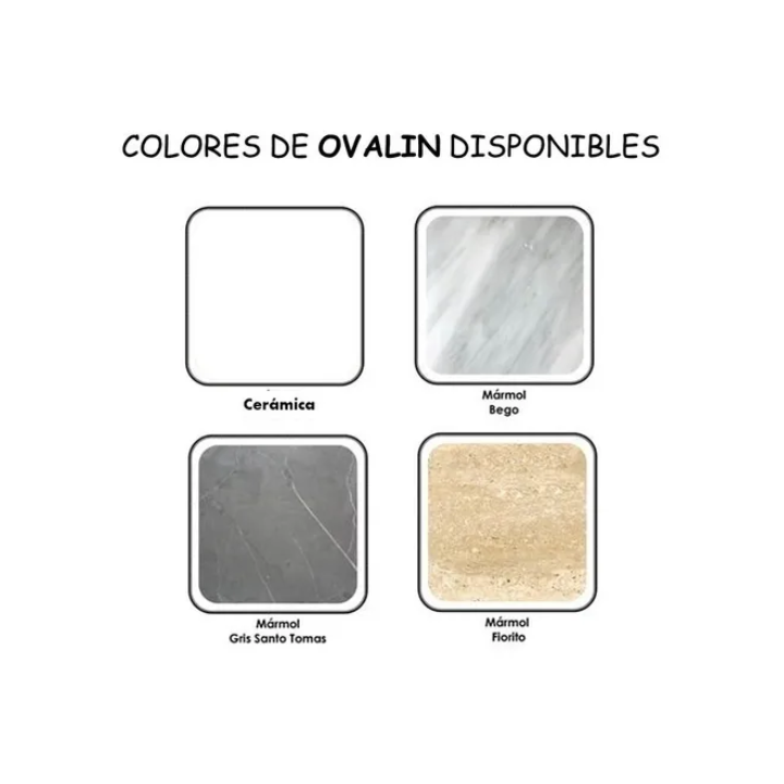 Colores de ovalines